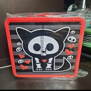 Loungefly Skelanimals Kit The Cat Metal Lunch Box Retired Rare